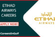 Etihad Airways Careers