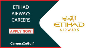 Etihad Airways Careers