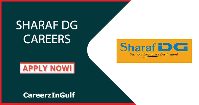 Sharaf DG Careers