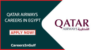 Qatar Airways Careers in Egypt